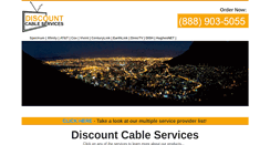 Desktop Screenshot of discountcableservice.com